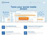Actionly. Veille et marketing sur les reseaux sociaux.