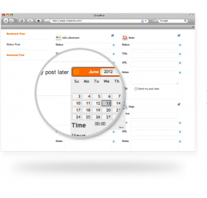 Onlywire programmation Programmer un tweet à l'avance
