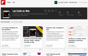 Flipboard outils web