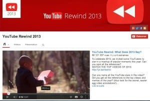 Youtube rewind 2013