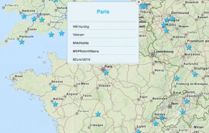 carte tendances Twitter