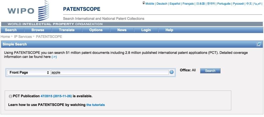 Patentscope
