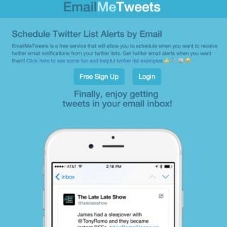 EmailMeTweets