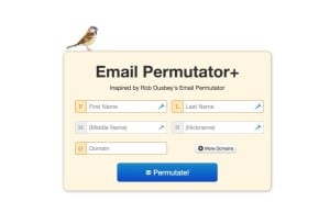 email permutator