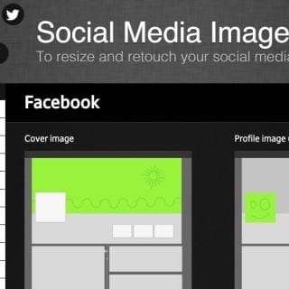 Social media image maker