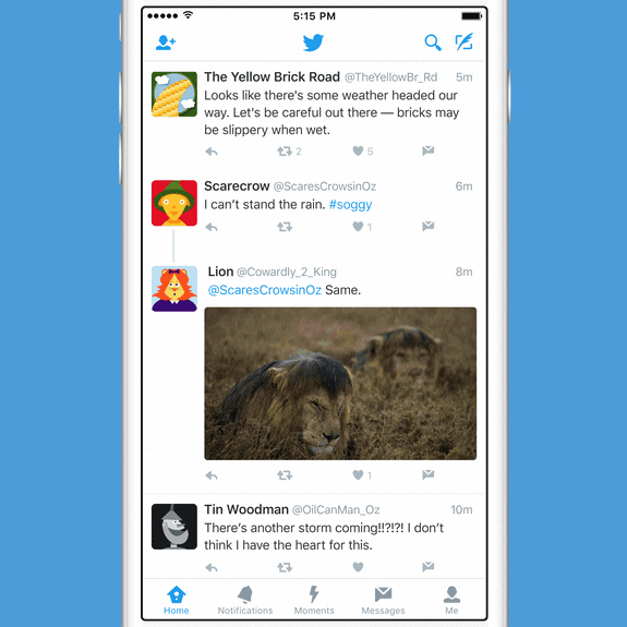 Connect twitter