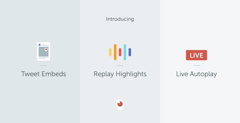 nouvelles fonctions periscope
