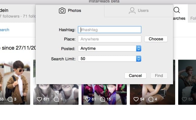 Instahead recherche