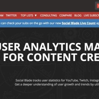 Socialblade stats
