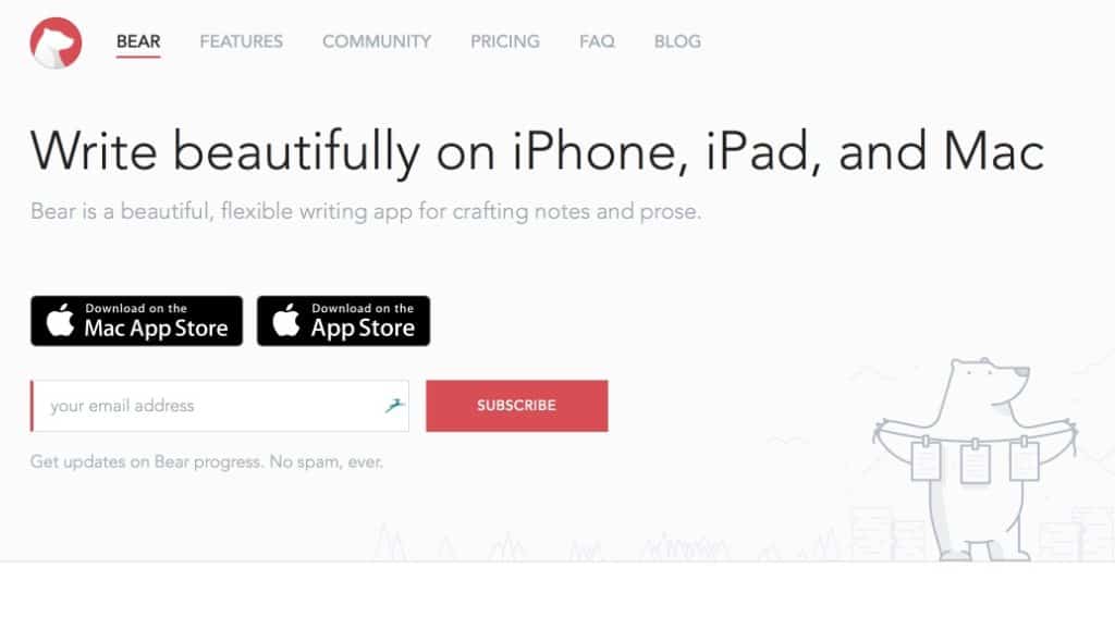 Bear App