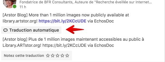 linkedin traduction