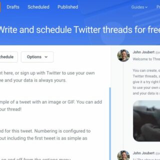 Thread Creator. Comment programmer des threads sur Twitter