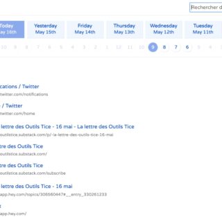 historique de navigation chrome