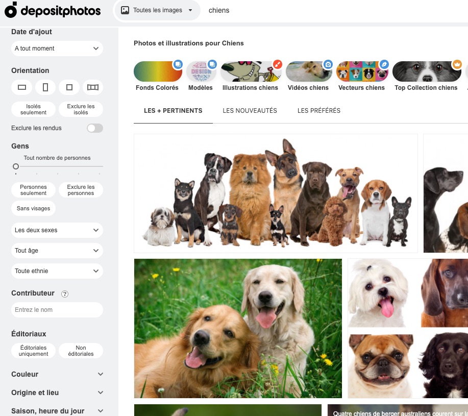 moteur de recherche d'images