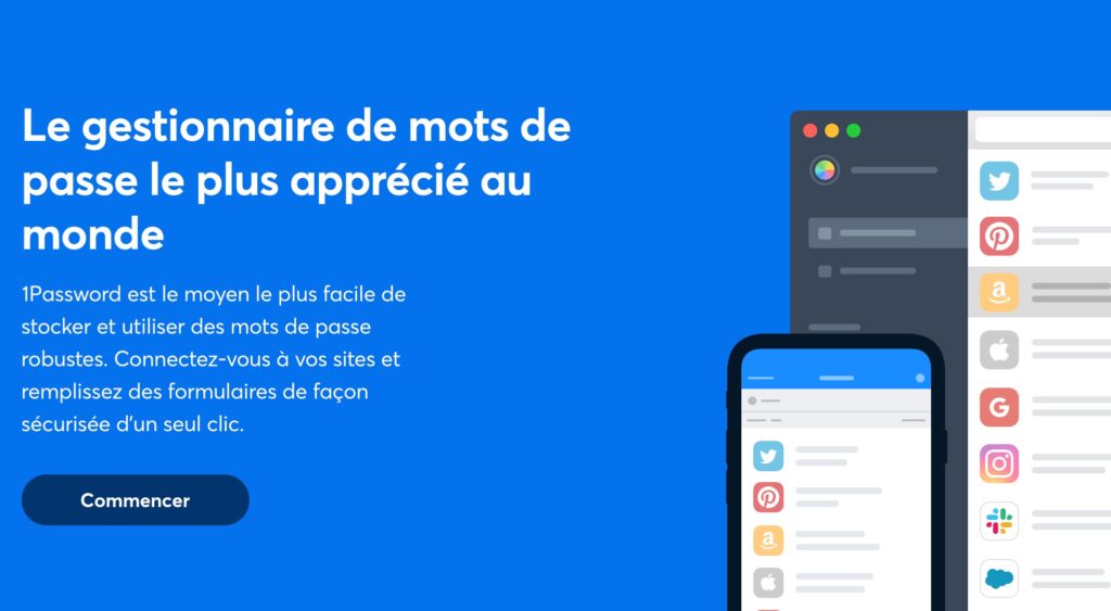 gestion des mots de passe