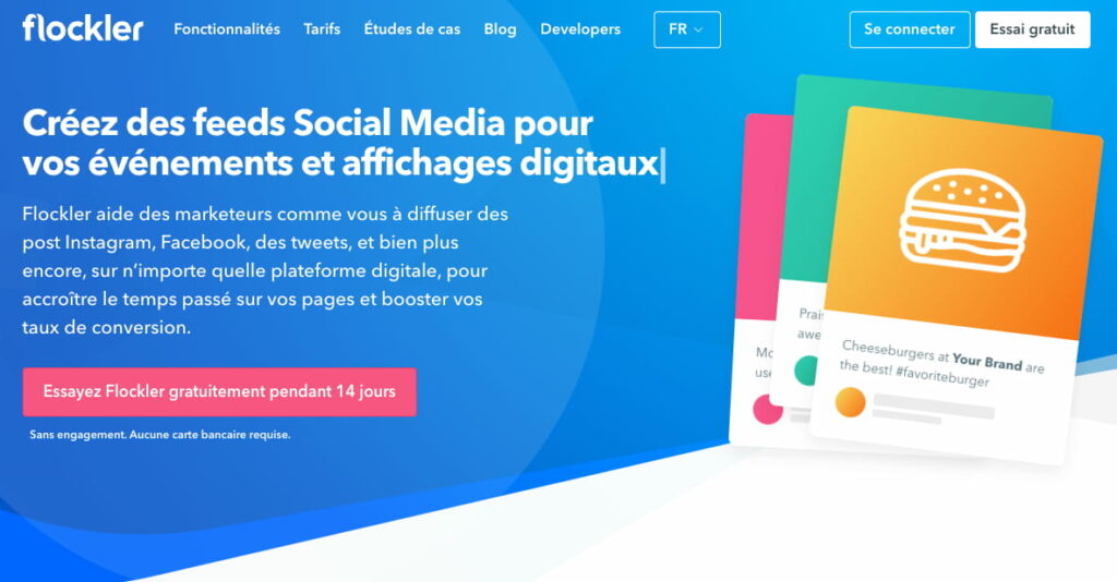 créer social wall