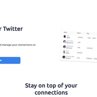 CRM pour Twitter