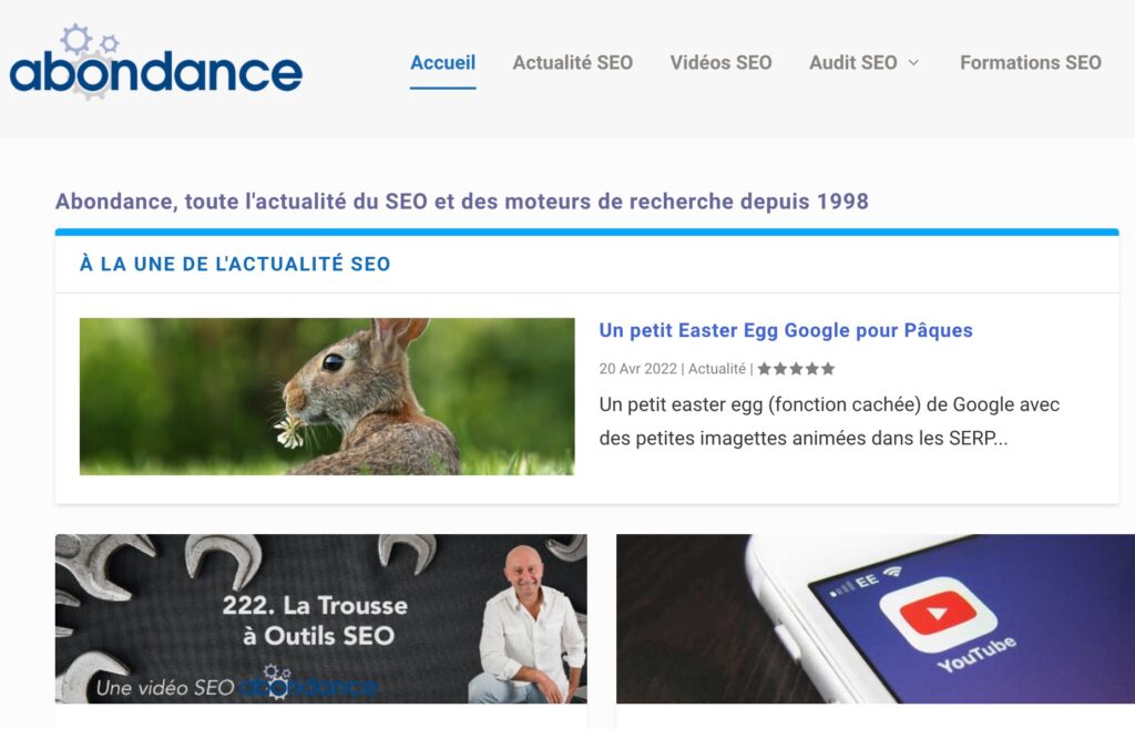 site abondance Olivier Andrieu