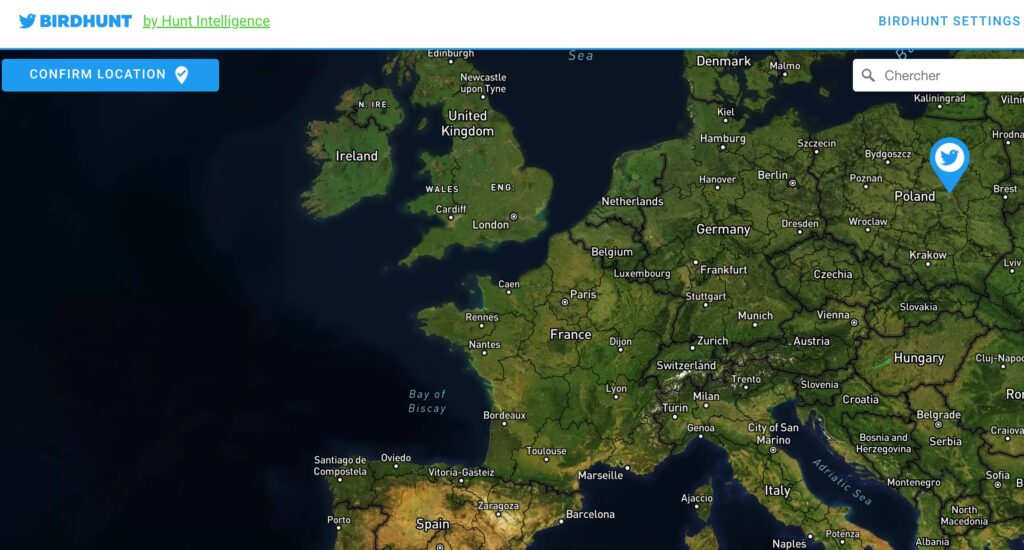 Tweets par localisation