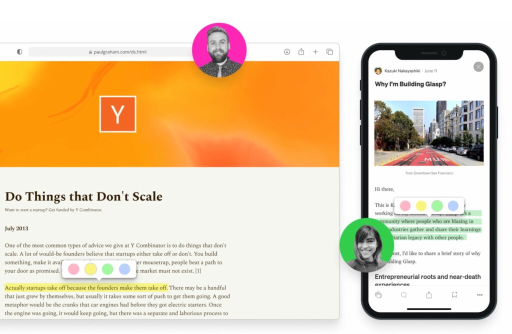 prise de notes sur le web