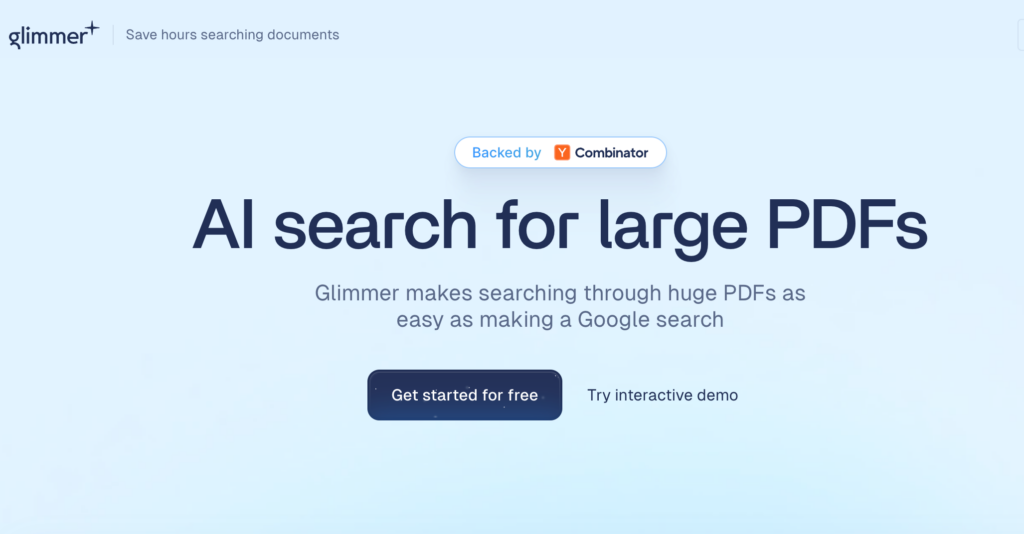 Site web Glimmer